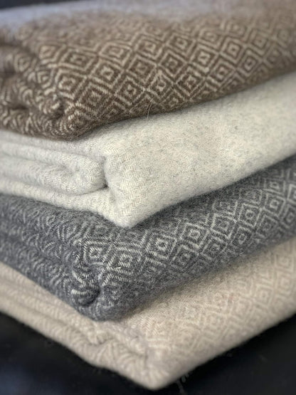 Merino Throw Blanket - Lightweight