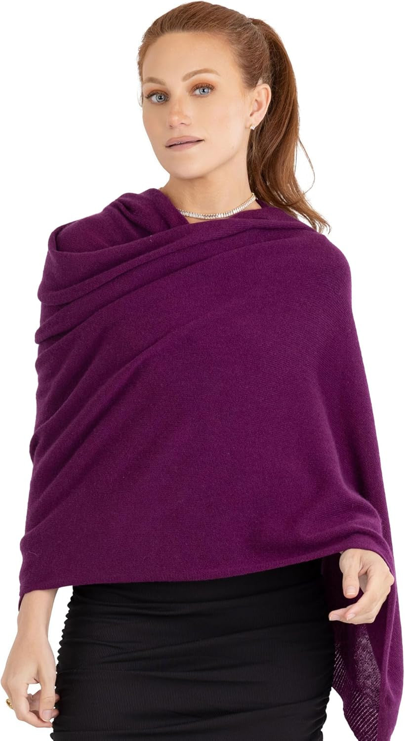 Cashmere Winter Scarf – Knitted