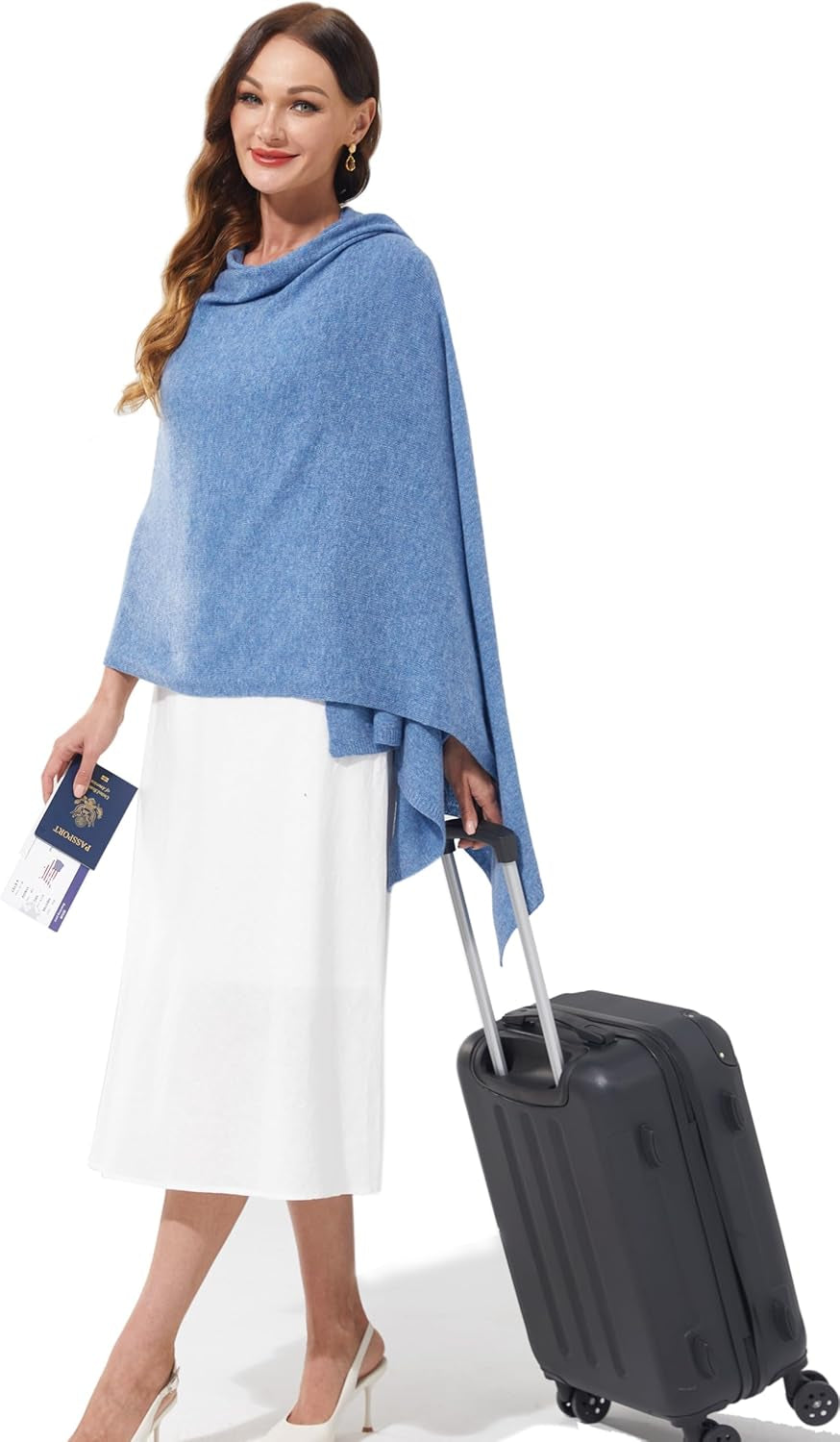 Cashmere Scarf Knitted – Extra Large