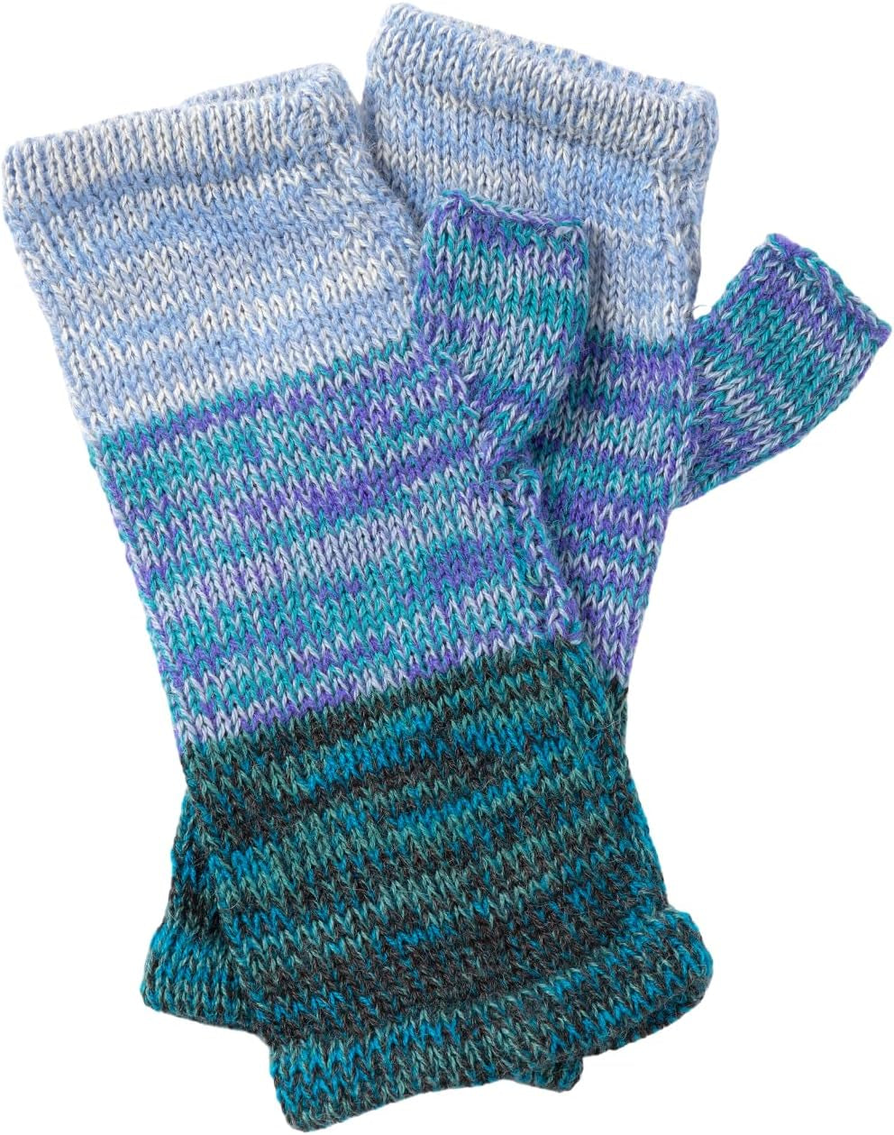 Alpaca Fingerless Gloves – Handmade