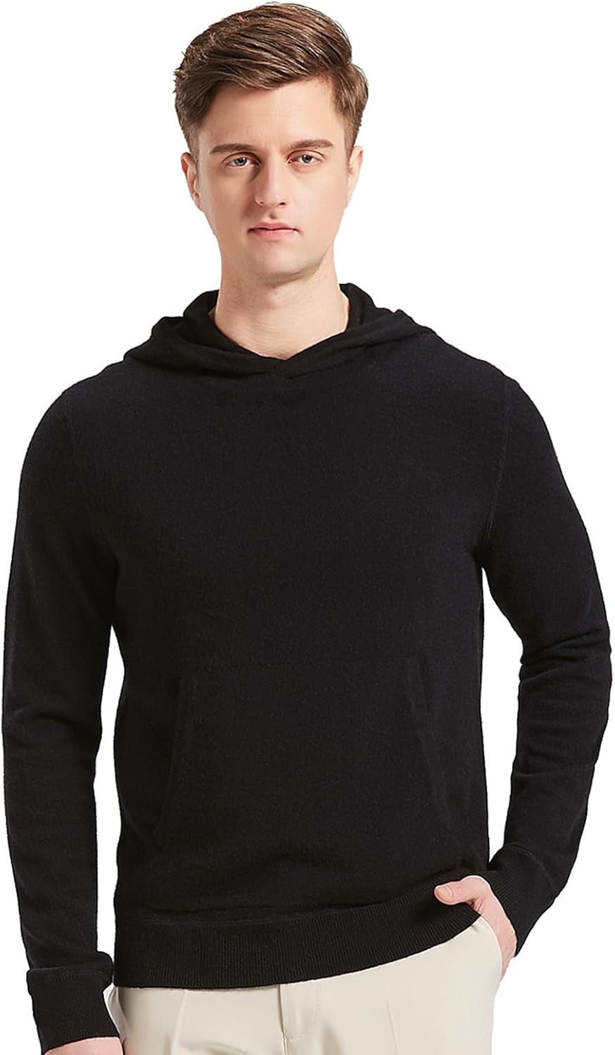 Cashmere Men's Sweater – Sweater with Pocket