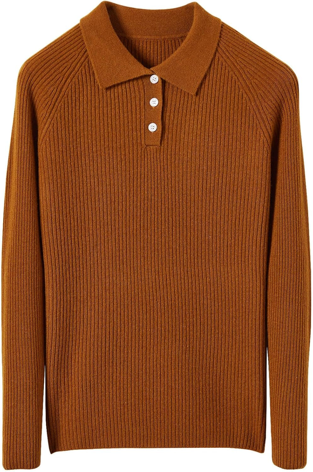 Merino Wool Sweater – Orange