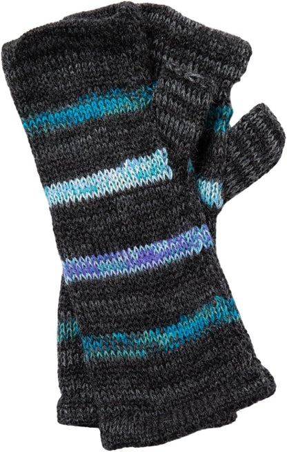 Alpaca Fingerless Gloves – Handmade