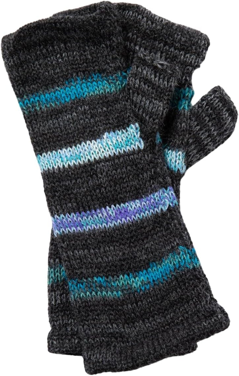 Alpaca Fingerless Gloves – Handmade