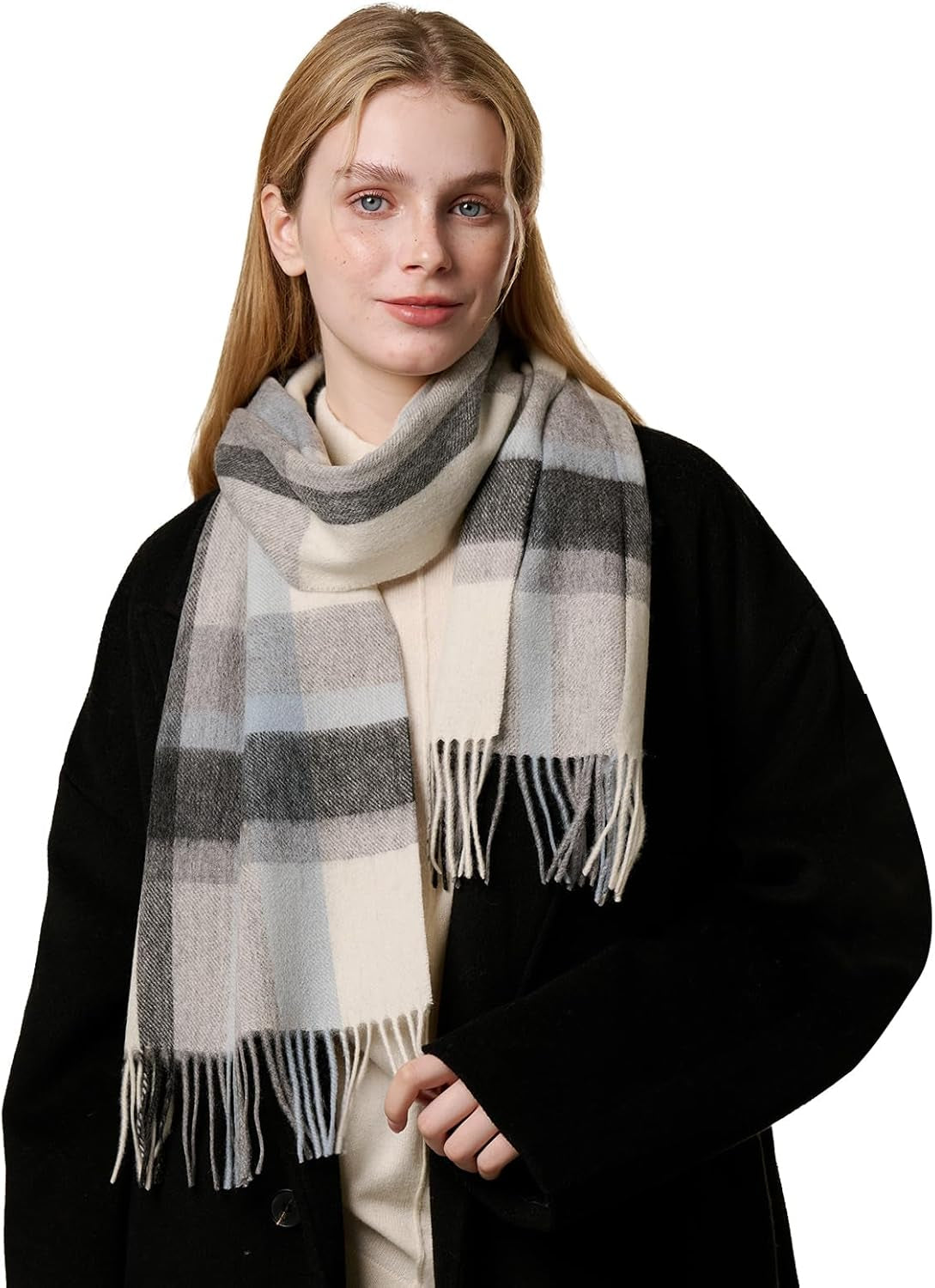 Merino Winter Fashion Scarf – Elegant