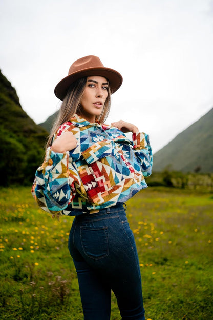 Handmade Alpaca Jacket – Artisan Comfort