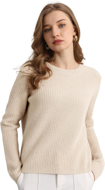 Cashmere Sweater – Ribbed