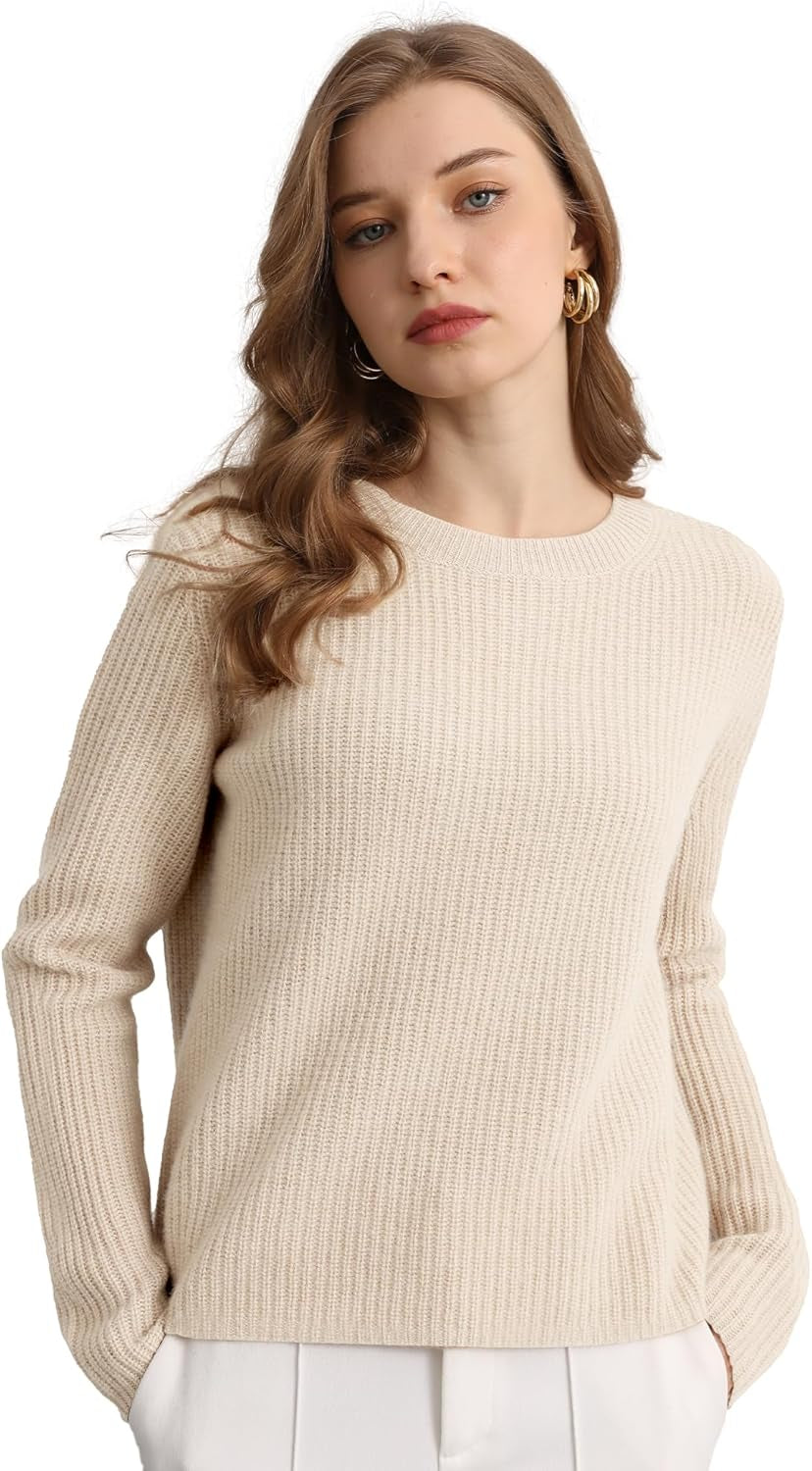 Cashmere Sweater – Ribbed