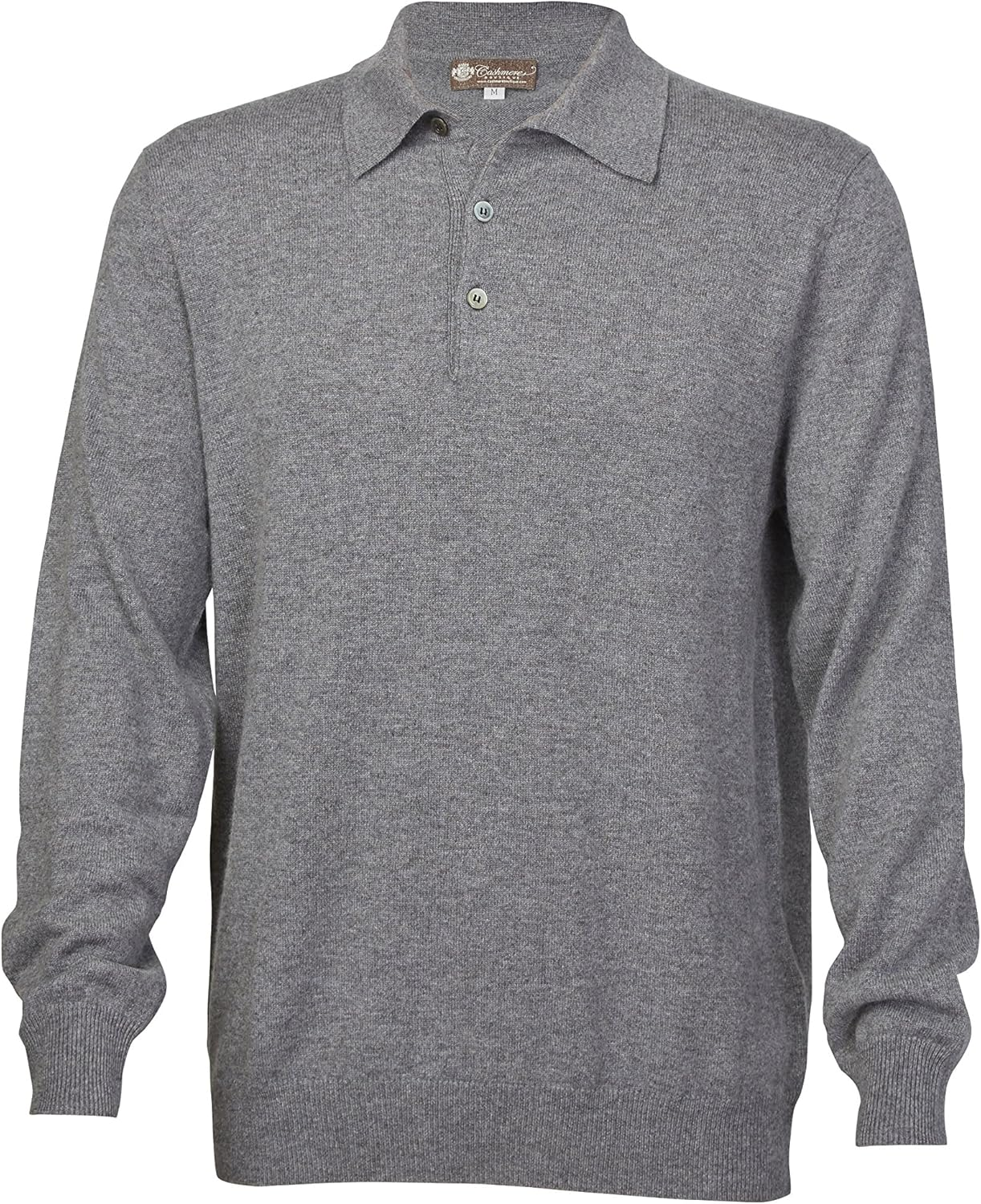 Cashmere Sweater for Men – Polo Neck