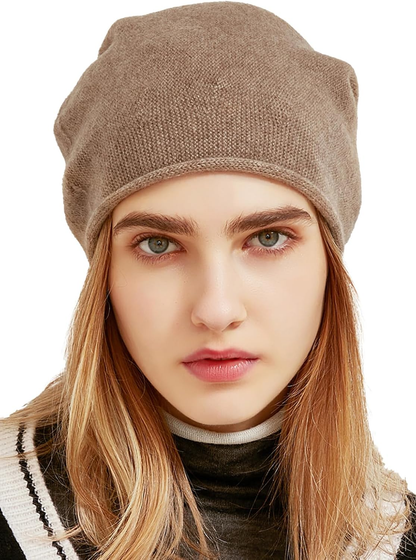 Cashmere Women's Beanie – Elegant