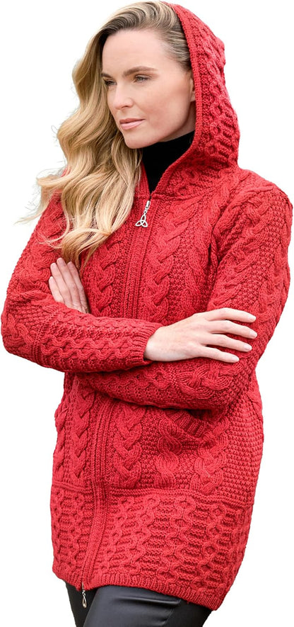 Merino Knitted Jacket – Textured Merino Warmth