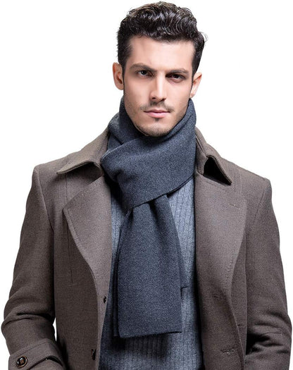 Merino Knitted Scarf – Elegant & Soft