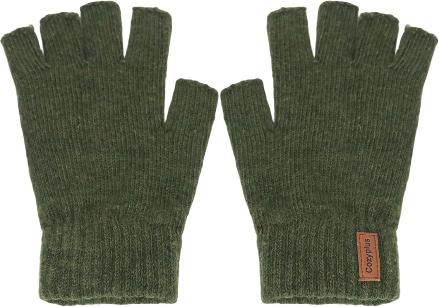 Merino Fingerless Gloves – Knitted Warmth