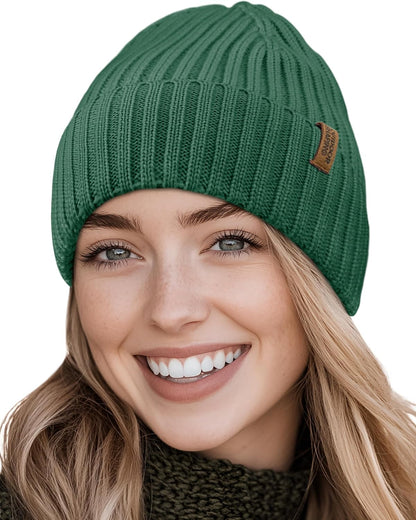 Merino Wool Beanie – Lightweight Thermal Hat