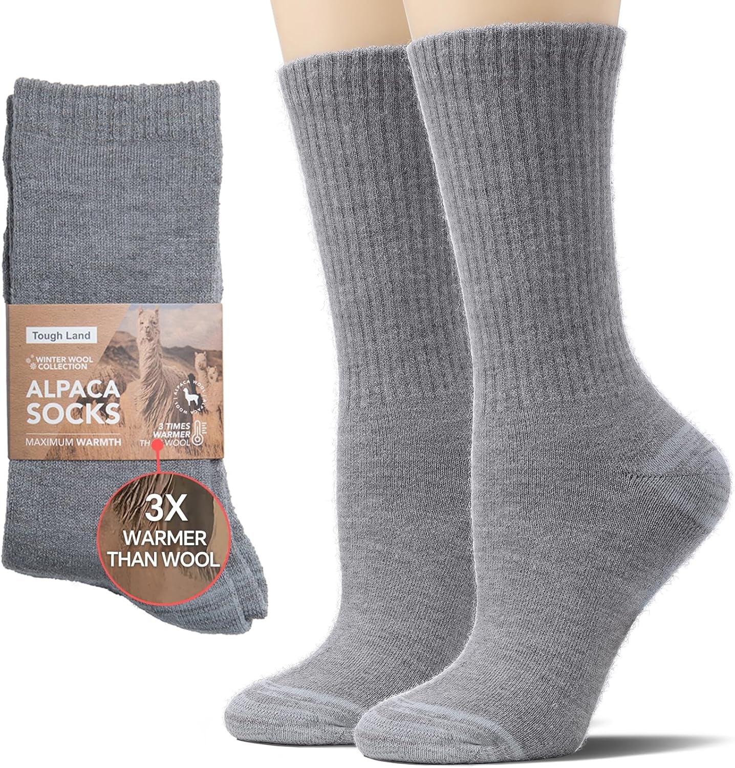Alpaca Wool Socks – Cozy & Durable