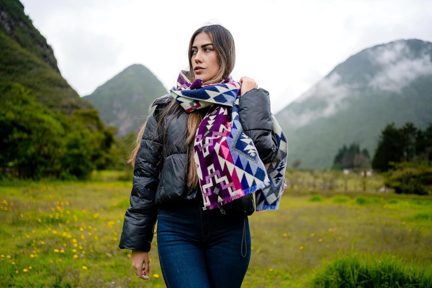 Baby Alpaca Wool Scarf – Soft & Lightweight