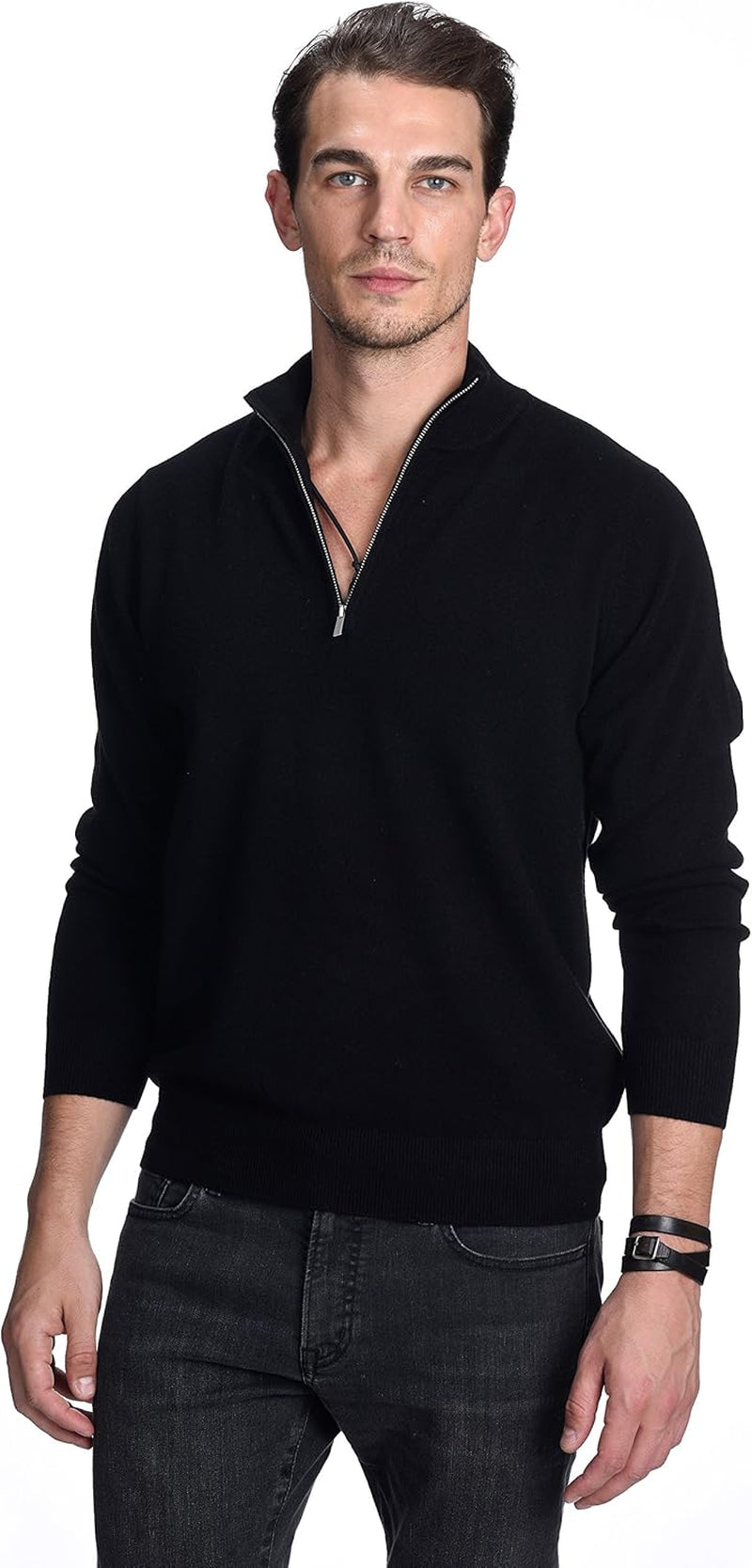 Cashmere Men’s Sweater – Lightweight