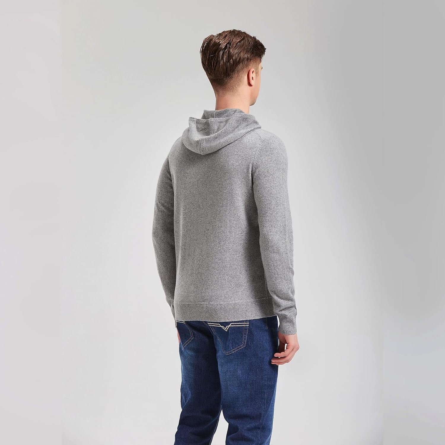 Cashmere Men's Sweater – Sweater with Pocket