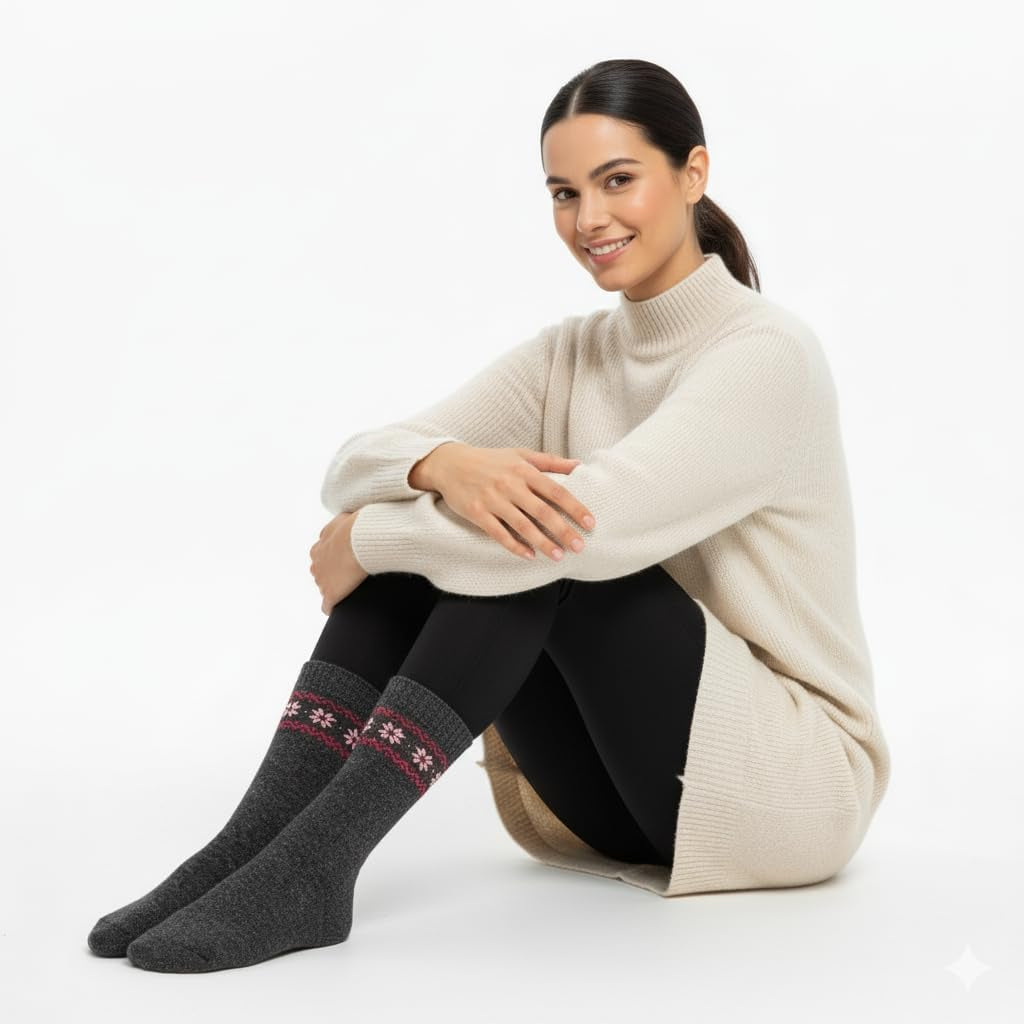 Merino Wool Hiking Socks – Breathable