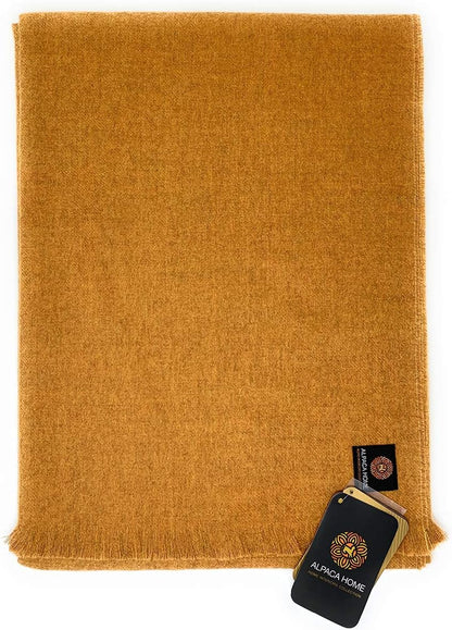 Baby Alpaca Throw Blanket – Liam