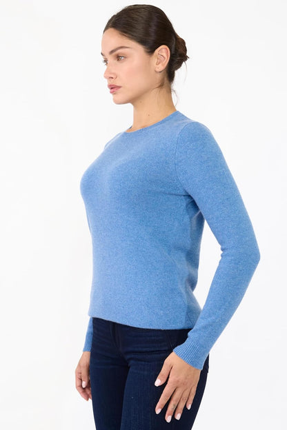 Cashmere Sweater – Ocean Heather