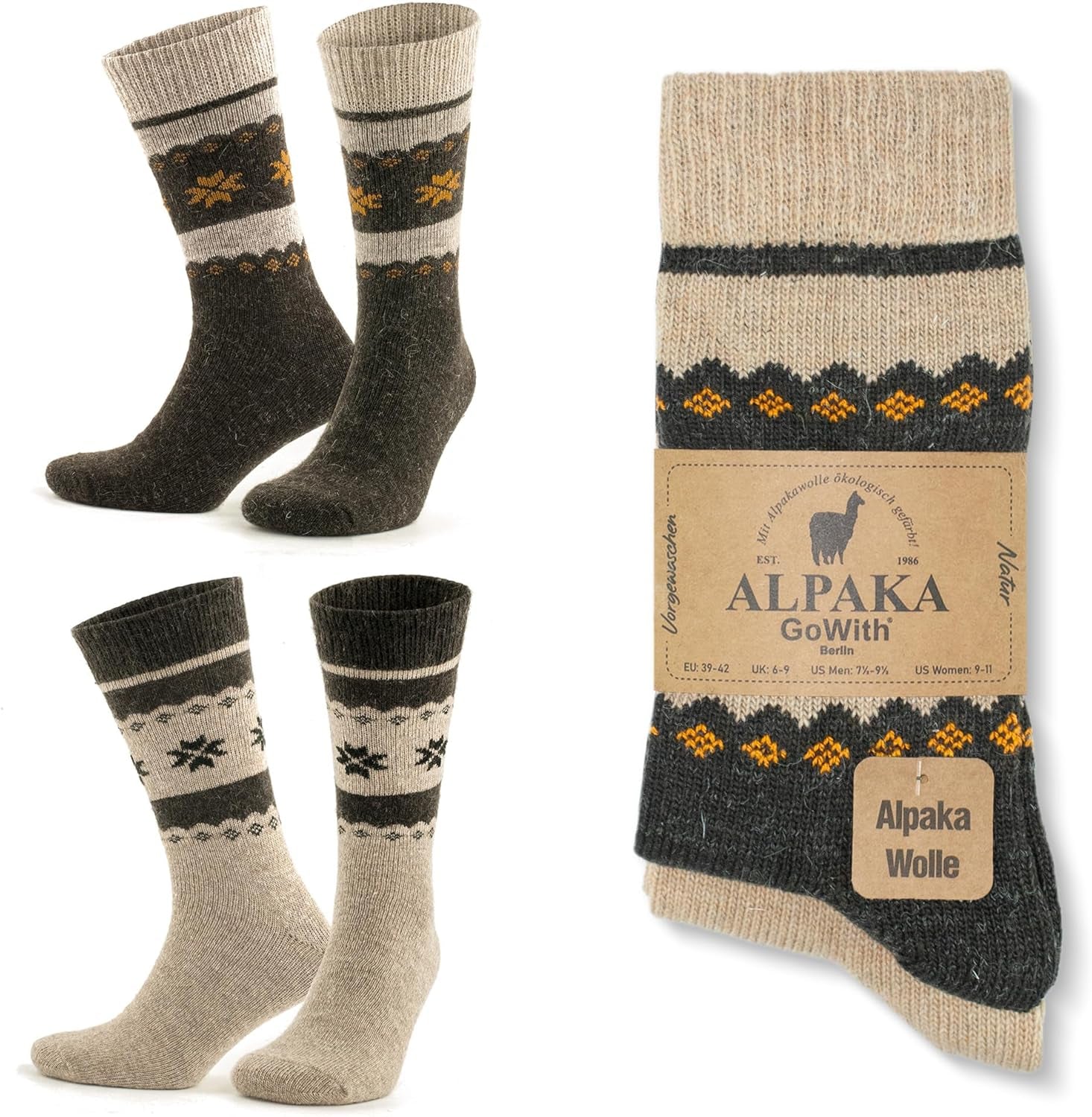 Alpaca Wool Socks – Performance Warmth