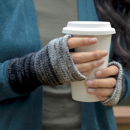 Alpaca Fingerless Gloves – Handmade