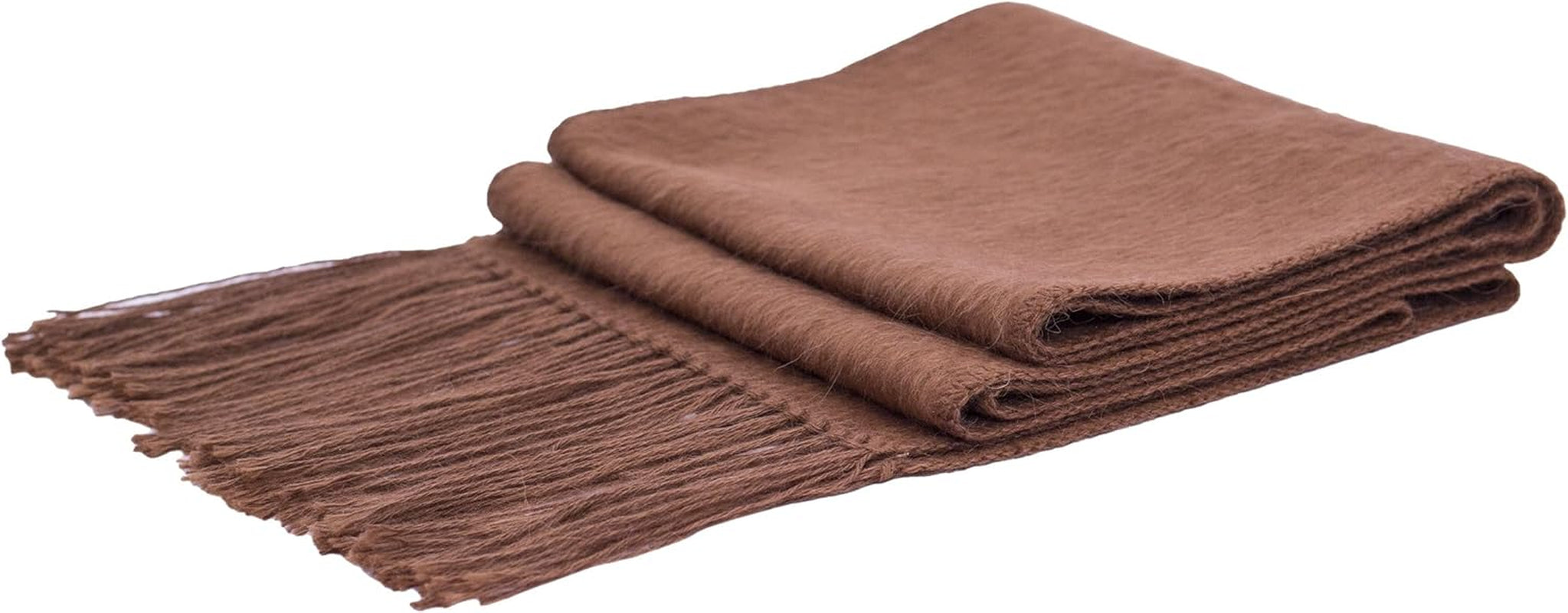 Alpaca Scarf – Handwoven Fringed Wrap