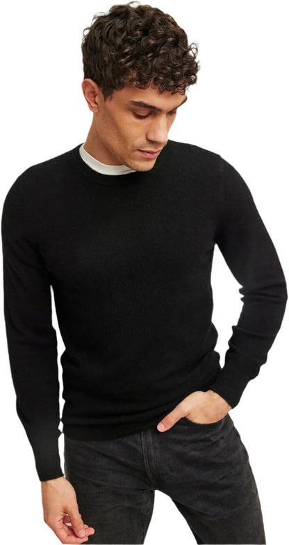 Men's Cashmere Sweater – Relaxed Style