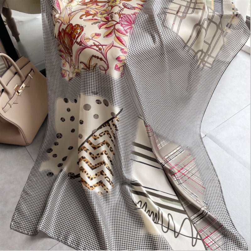 All - match Shawl Long Scarf Printed Scarf - Alpaca House