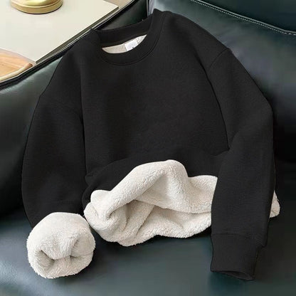 Alpaca Fleece Sweater with Thermal Lining Ultra - Soft Warmth for Men's Comfort - Alpaca House