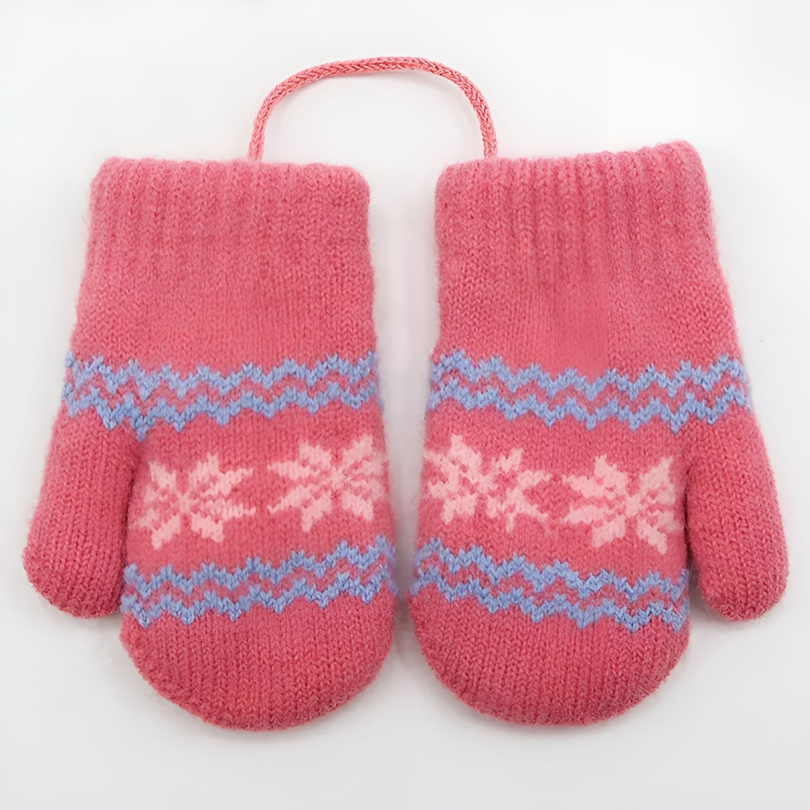 Alpaca Wool Kids’ Gloves Thick, Soft, and Winter - Warm with Anti - Loss Halter Design - Alpaca House