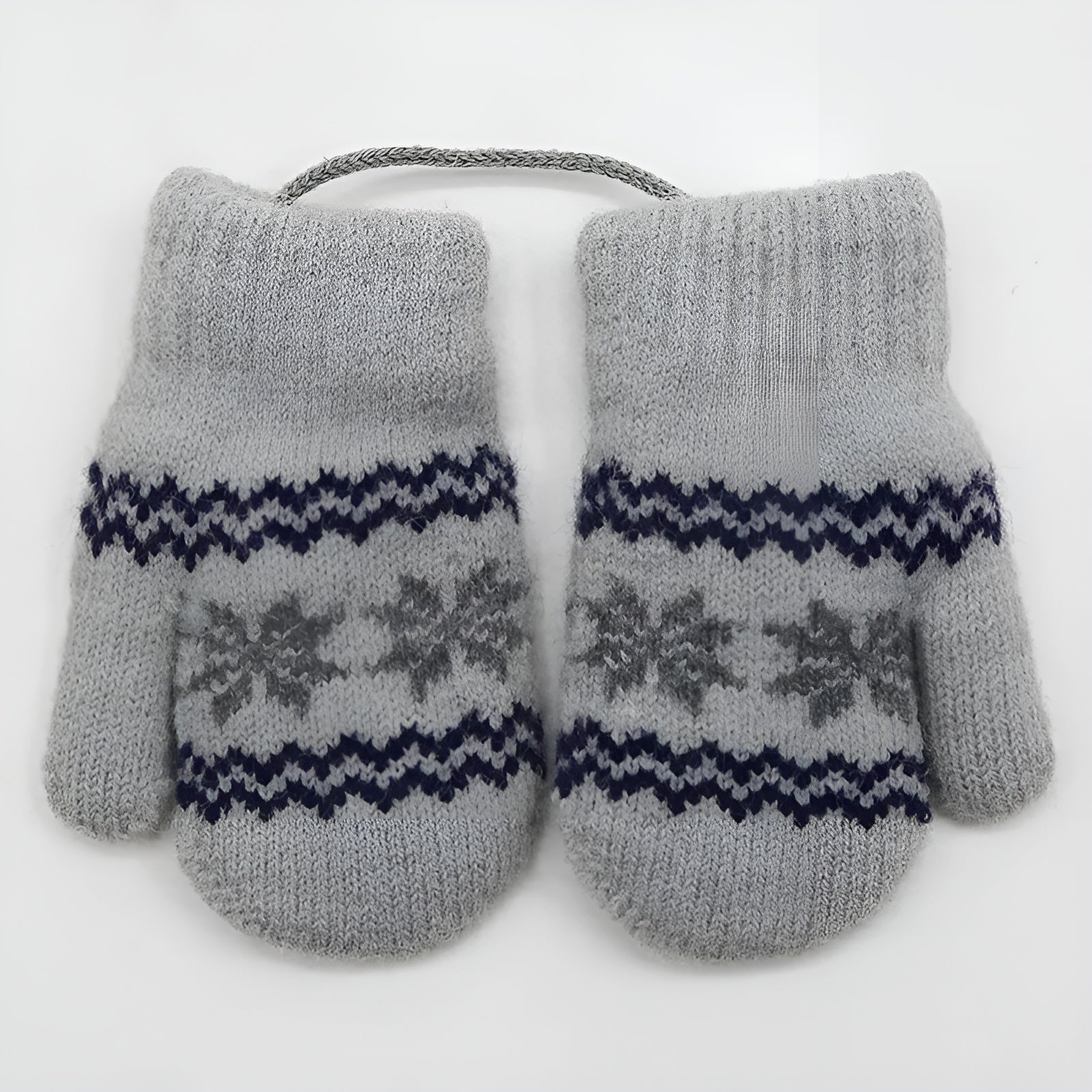 Alpaca Wool Kids’ Gloves Thick, Soft, and Winter - Warm with Anti - Loss Halter Design - Alpaca House