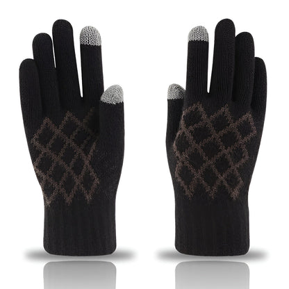 Alpaca Wool Men’s Touchscreen Gloves Warm, Soft, and Refined Winter Comfort - Alpaca House
