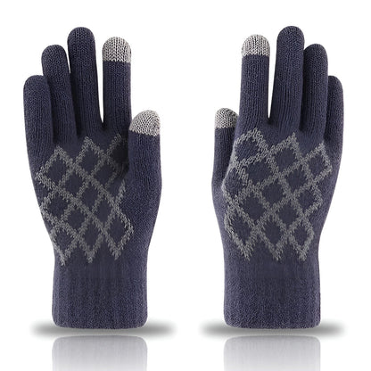 Alpaca Wool Men’s Touchscreen Gloves Warm, Soft, and Refined Winter Comfort - Alpaca House