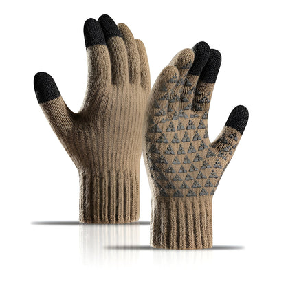 Alpaca Wool Velvet - Lined Touchscreen Gloves Thick Winter Warmth for Riding & Everyday Comfort - Alpaca House