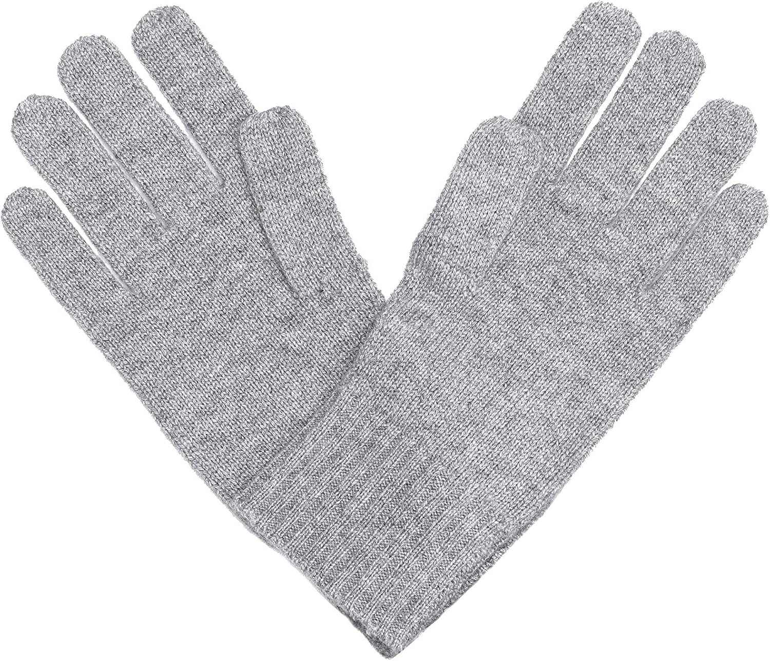 Cashmere Gloves – Ribbed Cuffs
