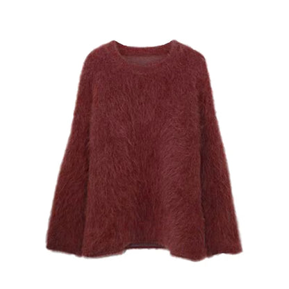 Alpaca Knit Sweater – Relaxed Warmth