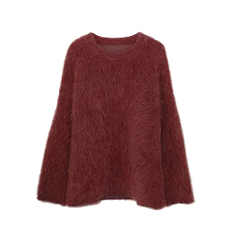 Alpaca Knit Sweater – Relaxed Warmth