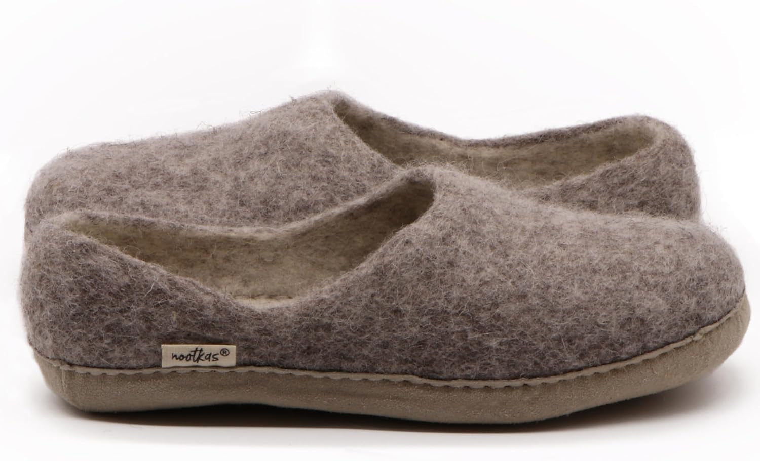 Merino Wool Felt Slippers – Comfortable