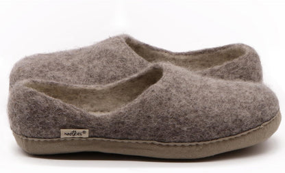 Merino Wool Felt Slippers – Comfortable