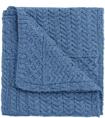 Merino Wool Throw Blanket - Patchwork 