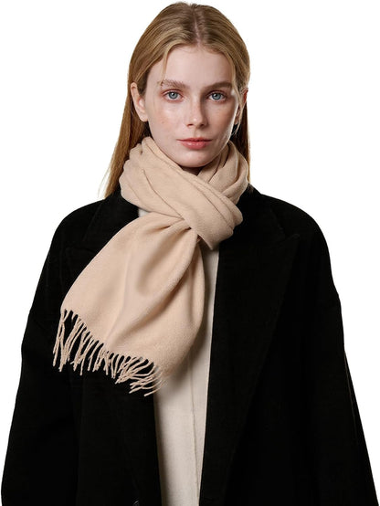 Merino Winter Fashion Scarf – Elegant