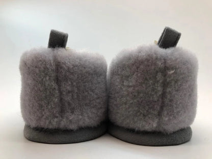 Merino Wool Slippers – Grey