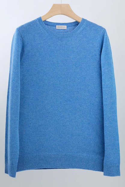 Cashmere Sweater – Ocean Heather