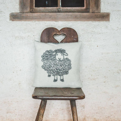 Merino Pillow Cover – Clean, Double-Sided