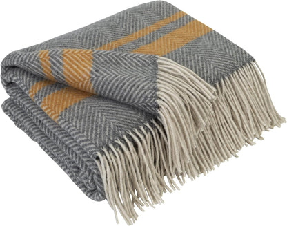Merino Throw Blanket - Gradient Square