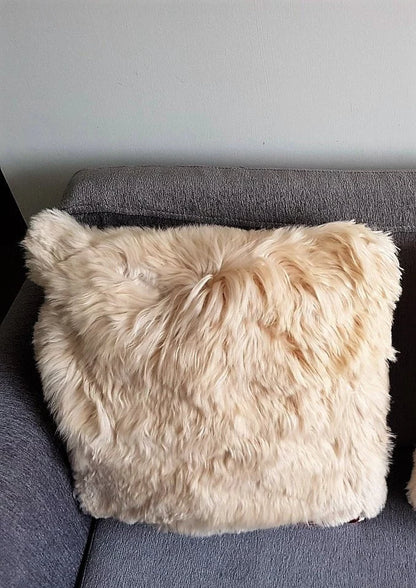 Baby Alpaca Pillow Cover – Beige