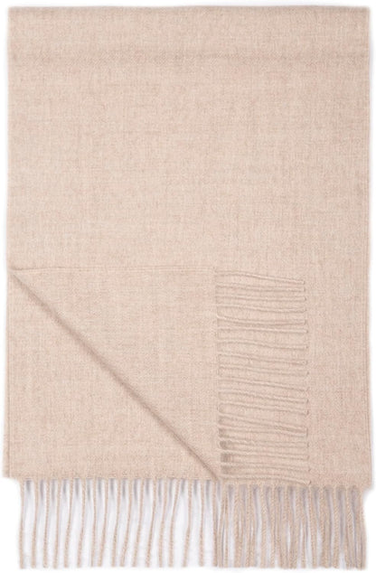 Natural Alpaca Scarf – Resilient Warm Wrap