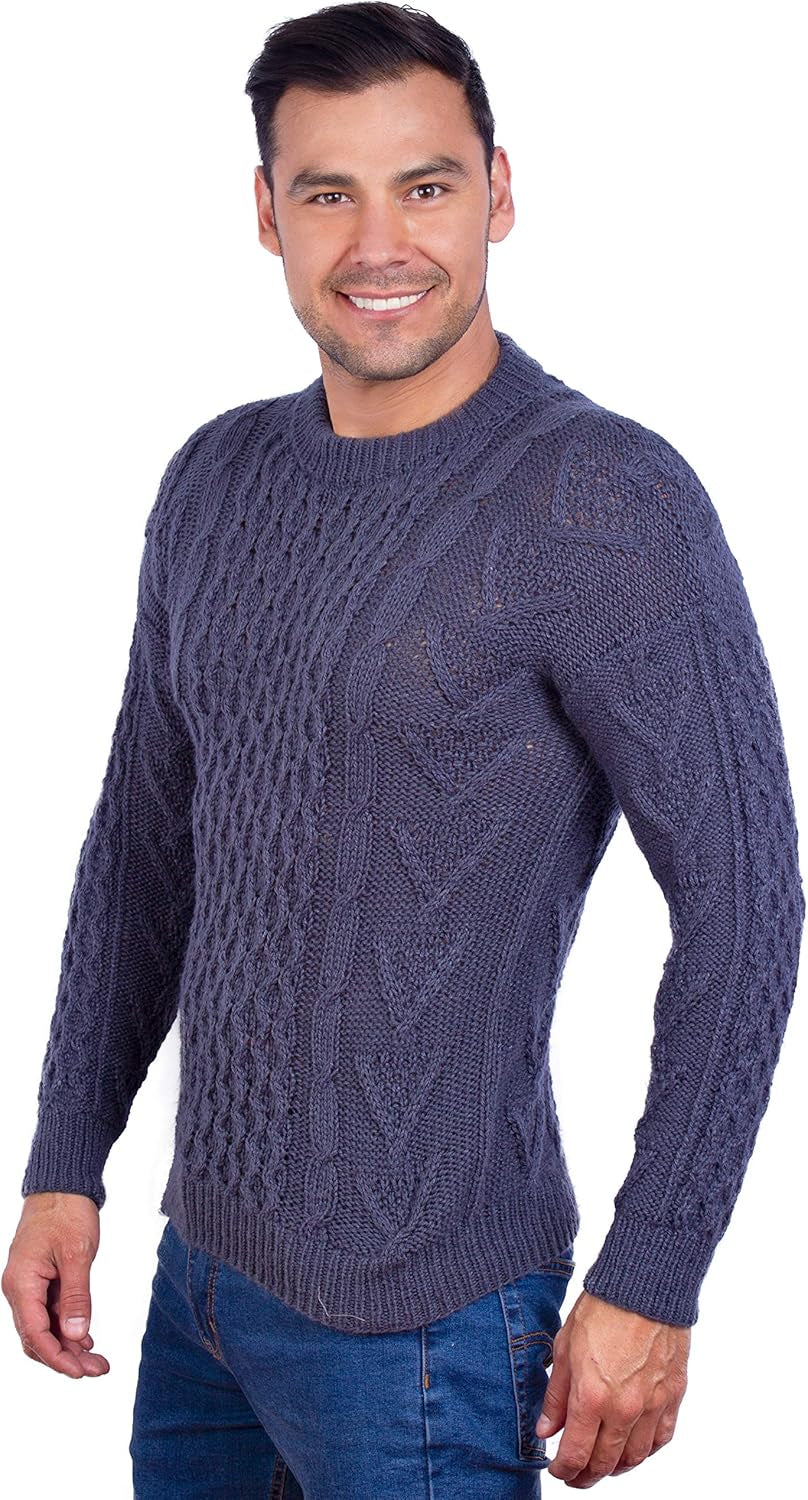 Alpaca Sweater – Modern Steel Tone